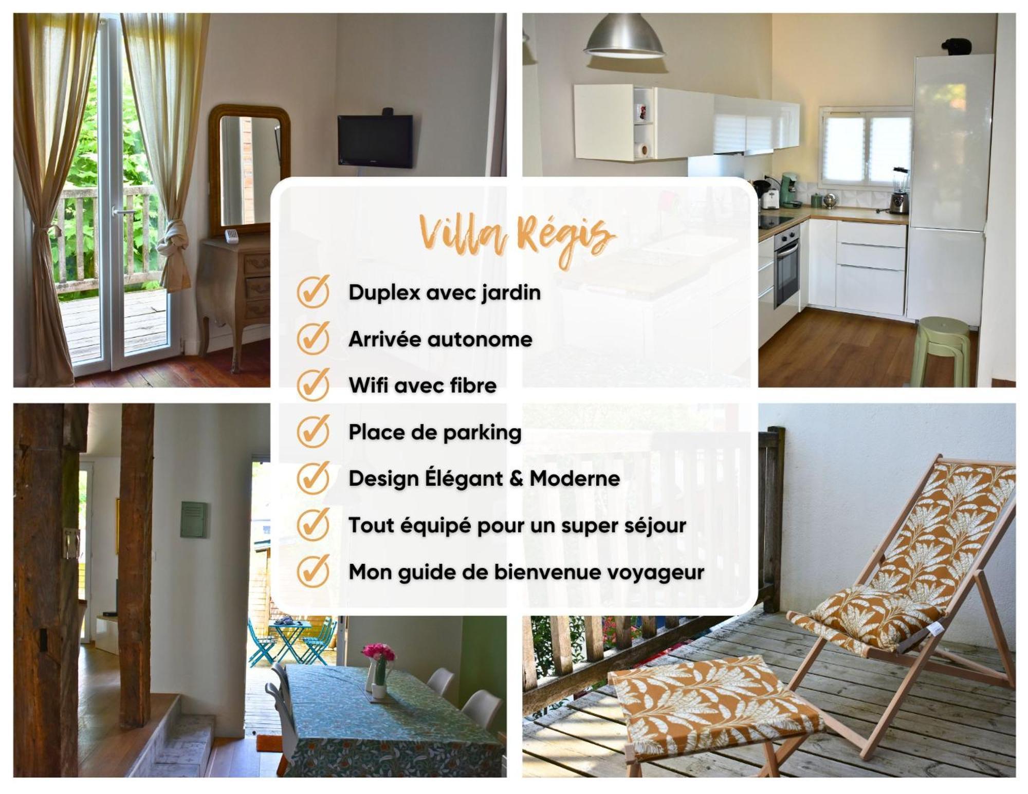 Villa Regis - Jardin-Parking-Wifi-Equipe Beyun Dış mekan fotoğraf